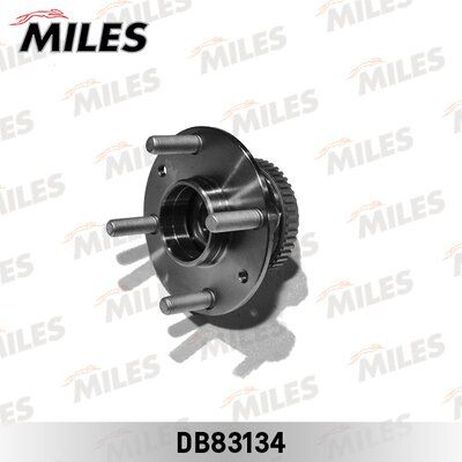 Miles DB83134 Ступица с подшипником задняя +abs, KIA spectra/sephia i/shuma i-ii 93-.