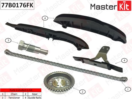 фото Master KiT 77B0176FK Комплект цепи ГРМ Master KiT 77B0176FK Комплект цепи ГРМ