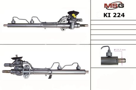 MSG KI224R Рулевая рейка с ГУР восстановленная KIA opirus (gh) 03-06,kia amanti [eh] 03-