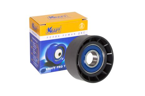фото KRAFT KT 100903 Паразитный / ведущий ролик для а/м Renault Clio II, Logan 1.4-2.0 (97-) KRAFT KT 100903 Паразитный / ведущий ролик для а/м Renault Clio II, Logan 1.4-2.0 (97-)