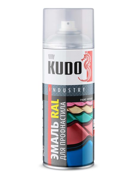 фото KUDO KU-09003R Эмаль RAL для металлочерепицы и профнастила Сигнальная белая RAL 9003 520 мл KUDO KU-09003R Эмаль RAL для металлочерепицы и профнастила Сигнальная белая RAL 9003 520 мл