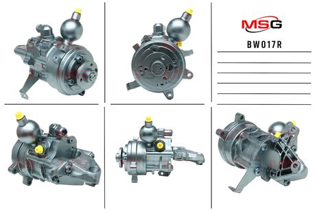 фото MSG BW017R Насос ГУР BMW 5 (e60) 03-10,5 Touring (e61) 04- MSG bw017r MSG BW017R Насос ГУР BMW 5 (e60) 03-10,5 Touring (e61) 04- MSG bw017r
