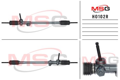 фото MSG HO102R Рейка рулевая без ГУР honda civic 87-91 MSG ho102r MSG HO102R Рейка рулевая без ГУР honda civic 87-91 MSG ho102r