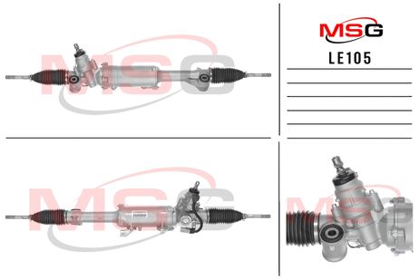 фото MSG LE105 Рулевая рейка с ЭУР новая Lexus GS 250/350/450h 2012-, Lexus RC 350/300/200t 2014- MSG LE105 Рулевая рейка с ЭУР новая Lexus GS 250/350/450h 2012-, Lexus RC 350/300/200t 2014-