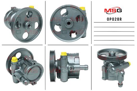 фото MSG OP028R Насос ГУР renault clio II (bb0/1/2_, cb0/1/2_) 98-05,kangoo (kc0/1_) 97- MSG op028r MSG OP028R Насос ГУР renault clio II (bb0/1/2_, cb0/1/2_) 98-05,kangoo (kc0/1_) 97- MSG op028r