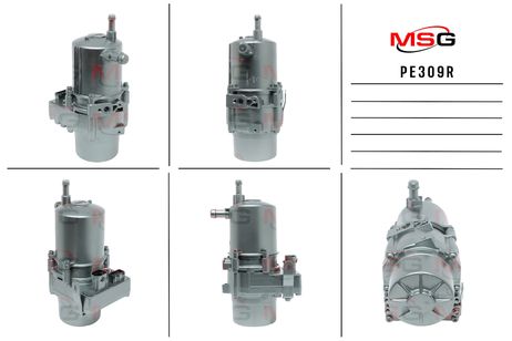 MSG PE309R Насос ГУР с электроприводом peugeot 206 CC (2d) 05-,206 SW (2e/k) 04-,206 Наклонная задняя часть (2a/c) 04- MSG pe309r