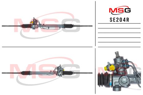 фото MSG SE204R Рейка рулевая с ГУР seat cordoba 93-99, seat ibiza 84-93, seat ibiza 93-99, seat inca 96-03 MSG se204r MSG SE204R Рейка рулевая с ГУР seat cordoba 93-99, seat ibiza 84-93, seat ibiza 93-99, seat inca 96-03 MSG se204r