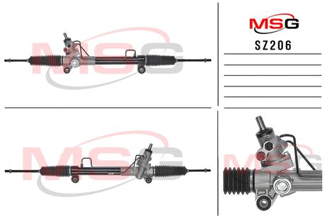 фото MSG SZ206 Рулевая рейка c ГУР новая Chevrolet Captiva Sport 2008-, Chevrolet Equinox 2009-2017, Suzuki Grand Vitara xl-7 II 2006-2009, Saturn VUE 2007- MSG SZ206 Рулевая рейка c ГУР новая Chevrolet Captiva Sport 2008-, Chevrolet Equinox 2009-2017, Suzuki Grand Vitara xl-7 II 2006-2009, Saturn VUE 2007-