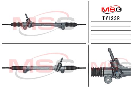 фото MSG TY123R Рейка рулевая без ГУР toyota camry 2011- MSG ty123r MSG TY123R Рейка рулевая без ГУР toyota camry 2011- MSG ty123r