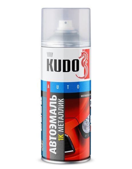 фото KUDO KU-42354 1K эмаль автомобильная ремонтная. Металлик hyundai: B03 Синяя (тагаз) 520 мл KUDO KU-42354 1K эмаль автомобильная ремонтная. Металлик hyundai: B03 Синяя (тагаз) 520 мл