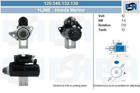 BV PSH 120.546.132.130 Starter