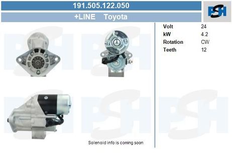 BV PSH 191.505.122.050 Starter