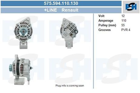 BV PSH 575.594.110.130 Alternator