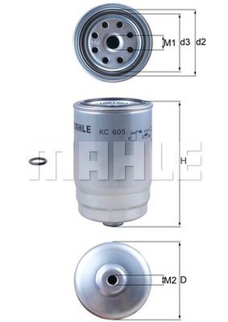 Knecht KC 605D Фильтр топливный