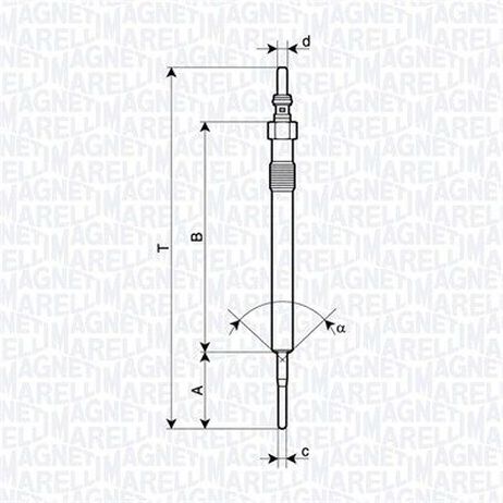 Magneti Marelli 062900127304 Glow Plug
