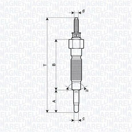 Magneti Marelli 062900132304 Glow Plug