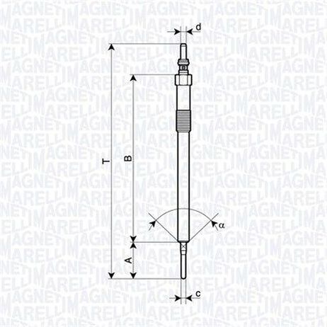 Magneti Marelli 062900137304 Glow Plug