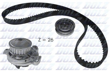 фото Dolz KD122 Комплект ГРМ с помпой Dolz KD122 Комплект ГРМ с помпой