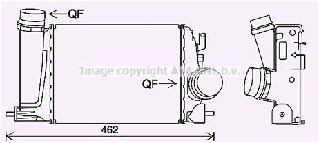 AVA DN4451 Heat Exchanger