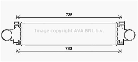 AVA VO4296 Heat Exchanger