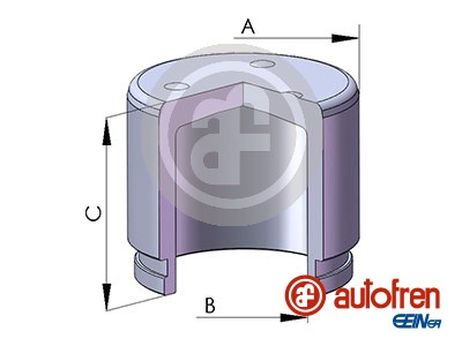 Seinsa Autofren D025769 Piston | перед |