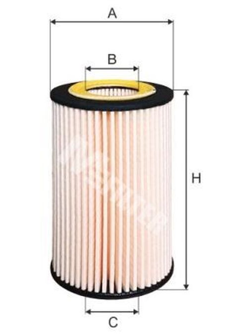 MFILTER TE 4031 Фильтр масляный вставка