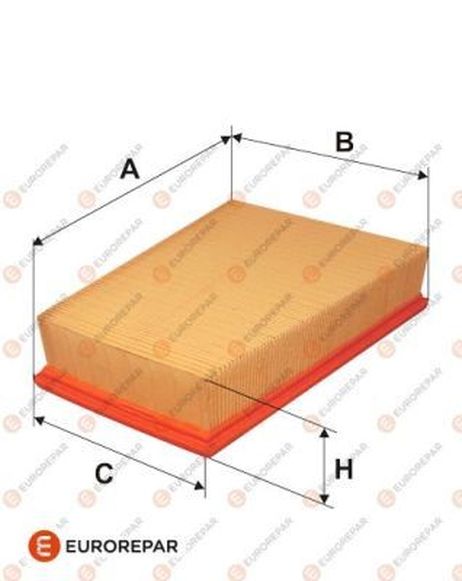 EUROREPAR 1612866980 Фильтр воздушный