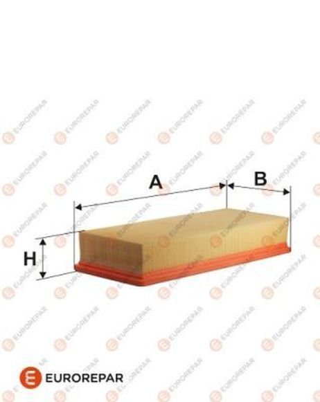 EUROREPAR 1616248880 Фильтр воздушный