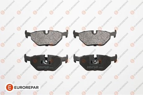 EUROREPAR 1617255480 Колодки тормозные дисковые
