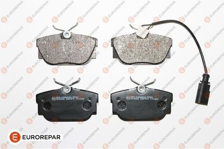 EUROREPAR 1617263080 Колодки тормозные дисковые | зад |