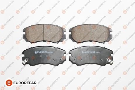 EUROREPAR 1617263680 Колодки тормозные | перед |