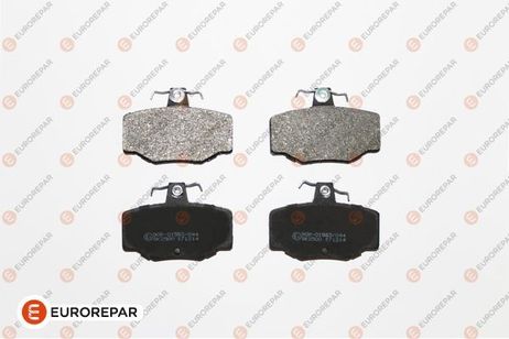 EUROREPAR 1617268980 Колодки тормозные дисковые