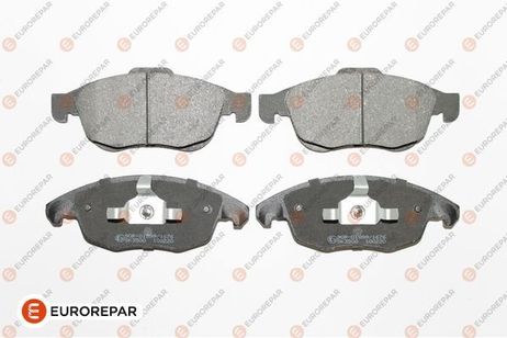 EUROREPAR 1617272980 Колодки тормозные | перед |