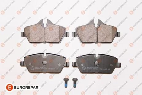 EUROREPAR 1617278780 Brake Pad Set | перед |