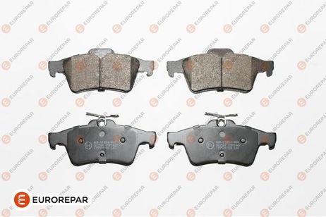 EUROREPAR 1619790380 Колодки тормозные | зад |