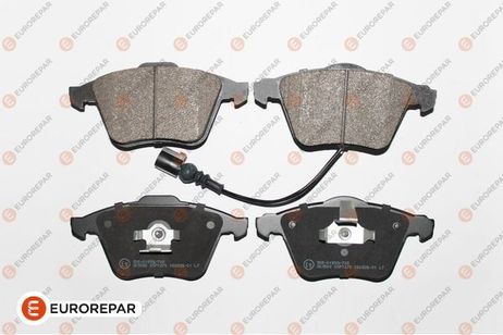 EUROREPAR 1619792880 Колодки тормозные дисковые