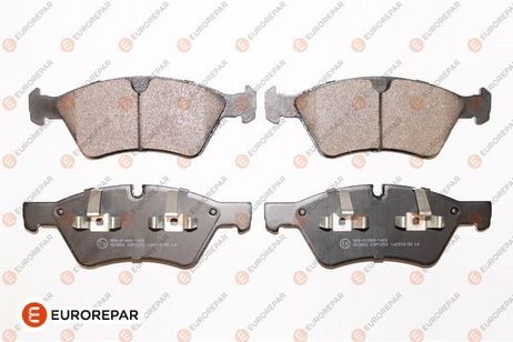 EUROREPAR 1623054080 Brake Pad Set | перед |