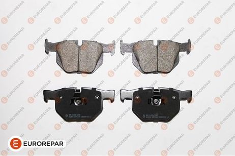 EUROREPAR 1623061580 Brake Pad Set | перед |