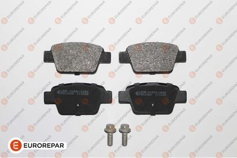EUROREPAR 1623064980 Brake Pad Set | зад |