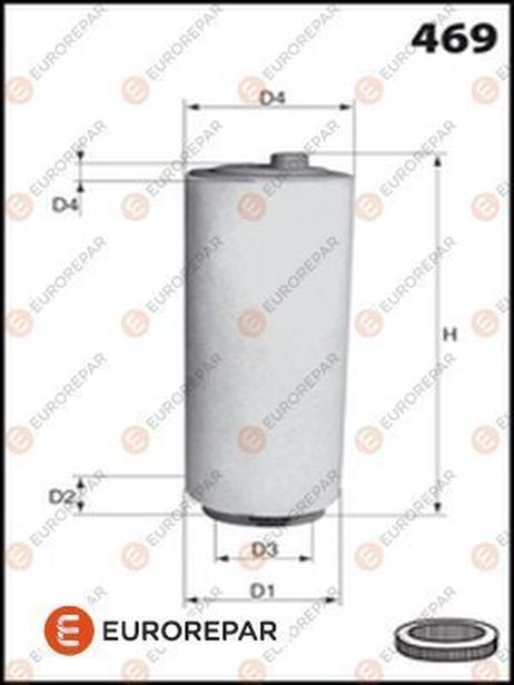EUROREPAR E147119 Фильтр воздушный
