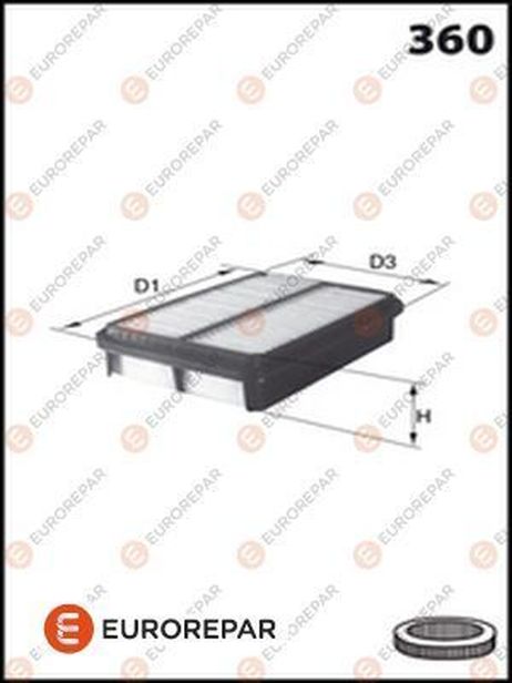 EUROREPAR E147251 Фильтр воздушный