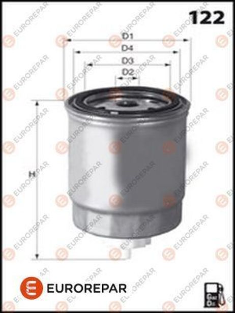 EUROREPAR E148098 Фильтр топливный