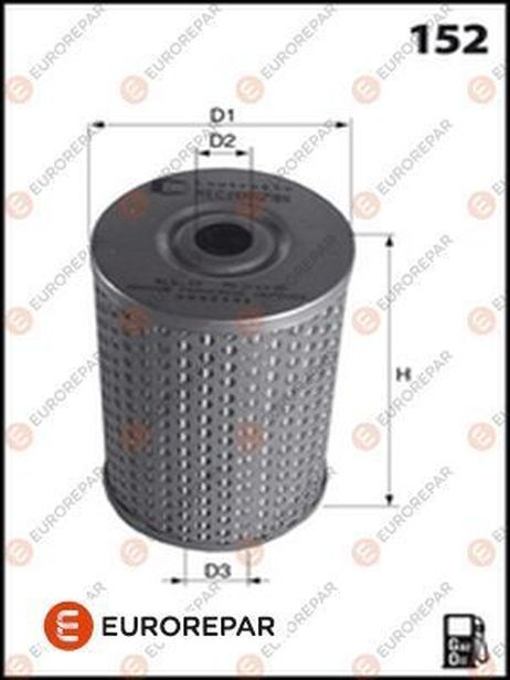 EUROREPAR E148102 Фильтр топливный