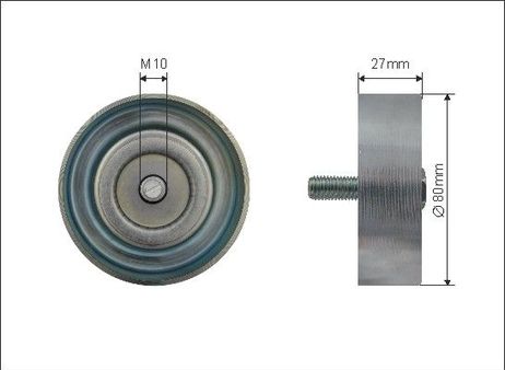 Caffaro 500507 Pulley