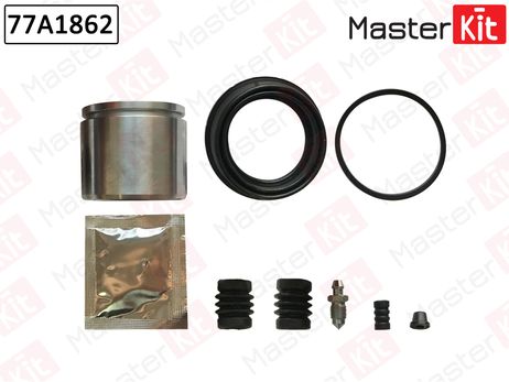 фото Master KiT 77A1862 Ремкомплект тормозного суппорта + поршень | перед | Master KiT 77A1862 Ремкомплект тормозного суппорта + поршень | перед |