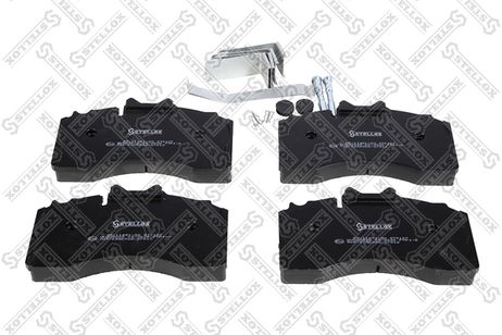фото Stellox 85-11481-SX Колодки дисковые без р/к BPW tsb4309 | зад | HCV Stellox 85-11481-SX Колодки дисковые без р/к BPW tsb4309 | зад | HCV