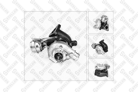 фото Stellox 10-80316-SX Турбокомпрессор Audi A4, VW Passat, Skod Stellox 10-80316-SX Турбокомпрессор Audi A4, VW Passat, Skod