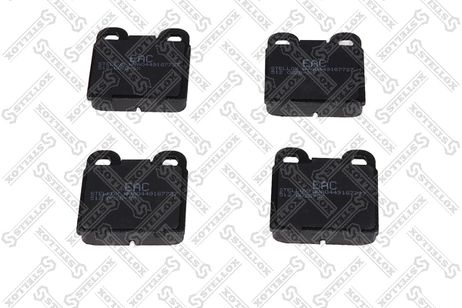 фото Stellox 512 002B-SX Колодки диск.пер. с антискр.пл. Daihatsu Stellox 512 002B-SX Колодки диск.пер. с антискр.пл. Daihatsu