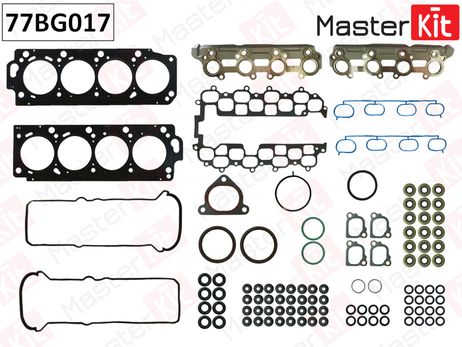 фото Master KiT 77BG017 Комплект прокладок двигателя Master KiT 77BG017 Комплект прокладок двигателя