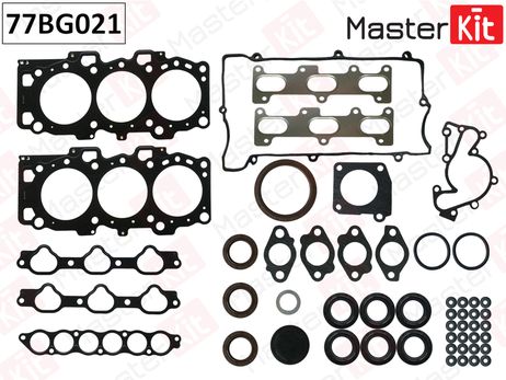 фото Master KiT 77BG021 Комплект прокладок двигателя Master KiT 77BG021 Комплект прокладок двигателя